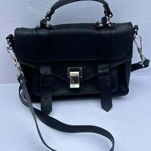 Proenza Schouler PS1 Tiny Bag in Black